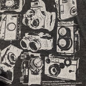 Camera Print Tank Top